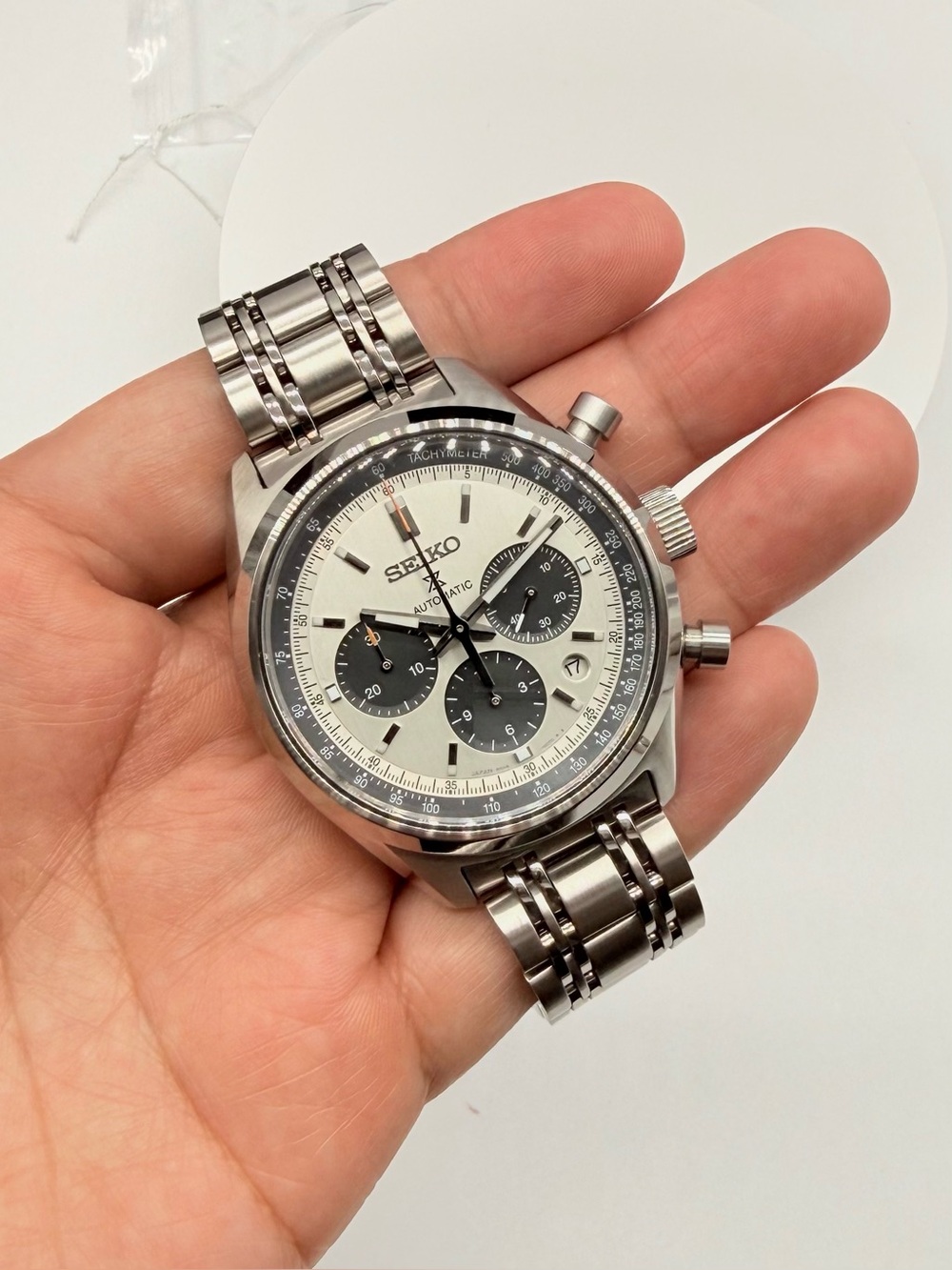 🥝 Seiko Prospex SRQ047 Speedtimer "Panda" Automatic Chronograph - Near Mint